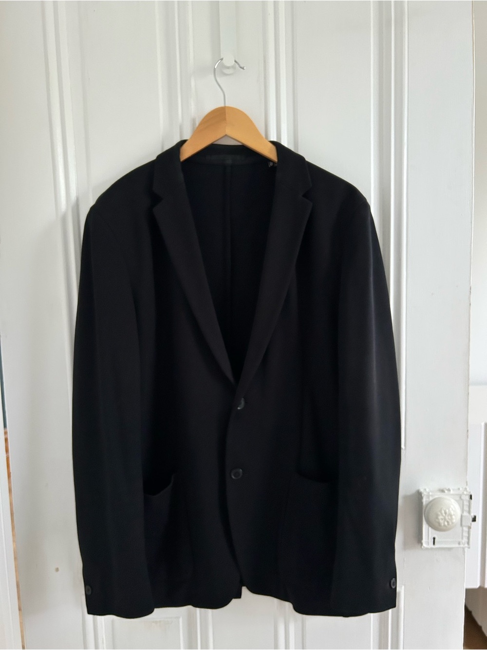 Theory Black Single-Breasted Men's Blazer